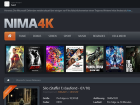 'nima4k.org' screenshot