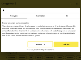 'drugsmart.se' screenshot