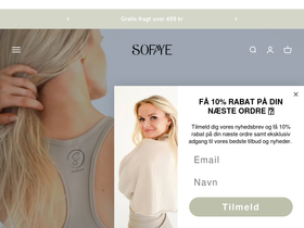 Sofaye homepage screenshot