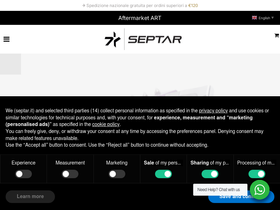 septar.it homepage screenshot
