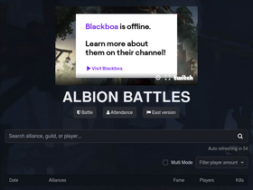 'albionbattles.com' screenshot