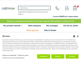 'cellinnov.com' screenshot