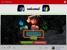 'joelgc.com' screenshot