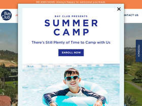 'bayclubs.com' screenshot