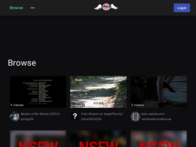 'angelthump.com' screenshot