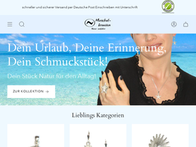 muschelkreation.de homepage screenshot