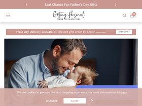 'gettingpersonal.co.uk' screenshot