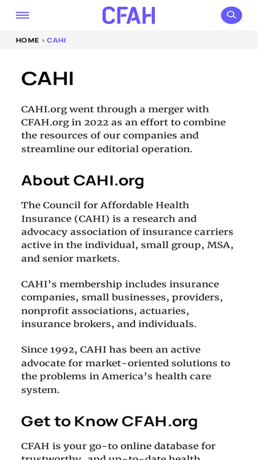 cahi.org