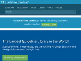 'guidelinecentral.com' screenshot