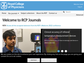 'rcpjournals.org' screenshot