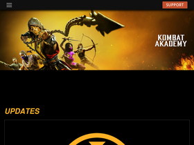 'kombatakademy.com' screenshot