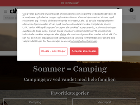 'campz.dk' screenshot