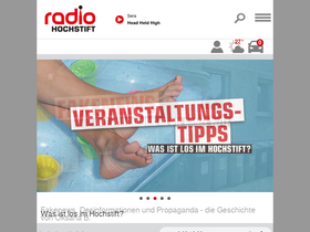 'radiohochstift.de' screenshot