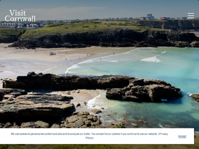 'visitcornwall.com' screenshot