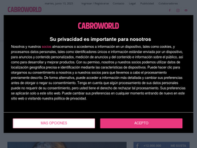 'cabroworld.com' screenshot