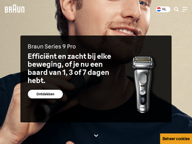 'braun.nl' screenshot