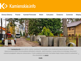 'kamienskie.info' screenshot