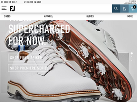 'footjoy.com' screenshot
