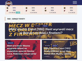 'zkrainynba.com' screenshot