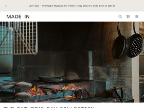'madeincookware.com' screenshot