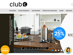 'clubelcomercio.pe' screenshot
