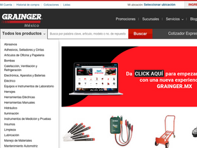 'grainger.com.mx' screenshot