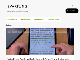'svartling.net' screenshot