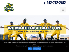 'thesavannahbananas.com' screenshot