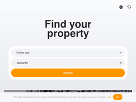'flatfy.ro' screenshot