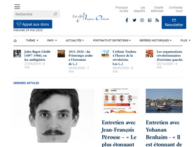 'lesclesdumoyenorient.com' screenshot