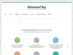 'abdominalkey.com' screenshot