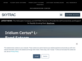 'skytrac.ca' screenshot