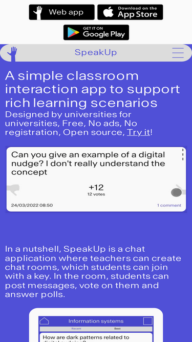 speakup.info