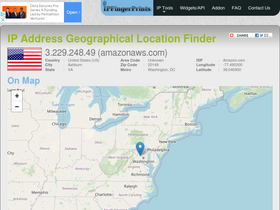 'ipfingerprints.com' screenshot