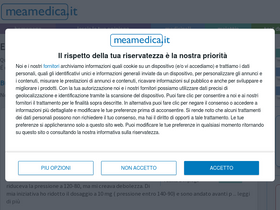 'meamedica.it' screenshot