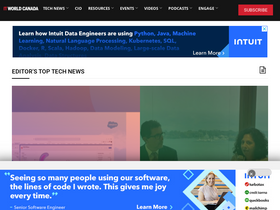 'itworldcanada.com' screenshot
