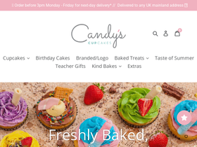 candyscupcakes.uk homepage screenshot