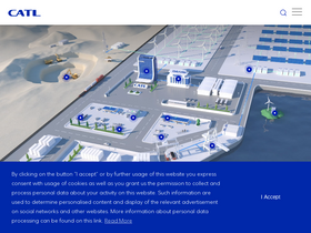 'catl.com' screenshot