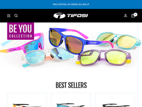 'tifosioptics.com' screenshot