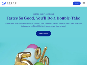 'spero.financial' screenshot