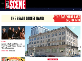 'nashvillescene.com' screenshot
