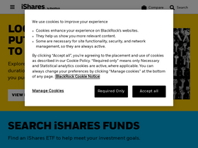 'ishares.com' screenshot