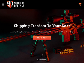 'southerndefense.com' screenshot