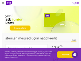 'business.atb.az' screenshot