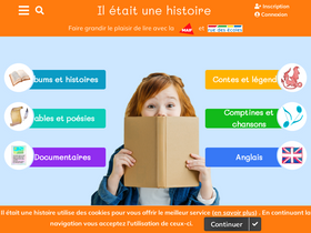 'iletaitunehistoire.com' screenshot