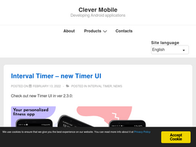 'clevermobile.net' screenshot