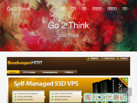 'go2think.com' screenshot