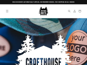 crafthousehats.com homepage screenshot