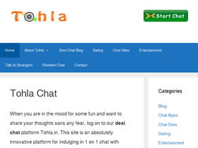'tohla.in' screenshot