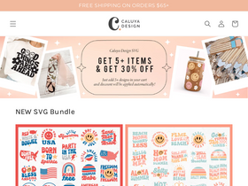 Caluya Design website screenshot